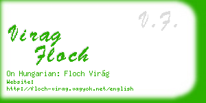 virag floch business card