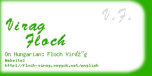 virag floch business card